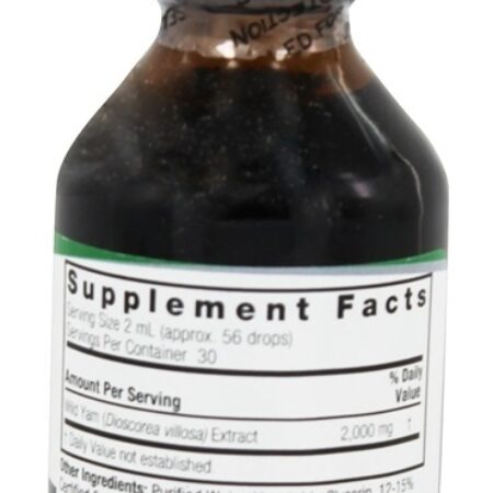 Álcool orgânico de raiz de inhame selvagem - 2 fl. oz. Nature's Answer - Imagem 2