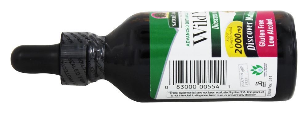 Álcool orgânico de raiz de inhame selvagem - 2 fl. oz. Nature's Answer - Imagem 3