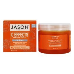 Creme Anti-Envelhecimento C-Effects Alimentado por Ester-C - 2 oz. JASON Natural Products