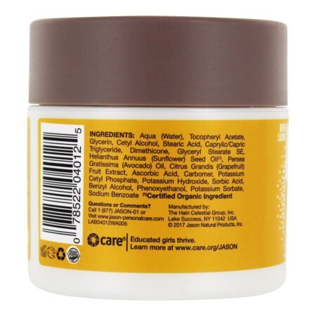 Renovação da Idade Hidratante Vitamina E Creme 25000 IU - 4 oz. JASON Natural Products - Imagem 2