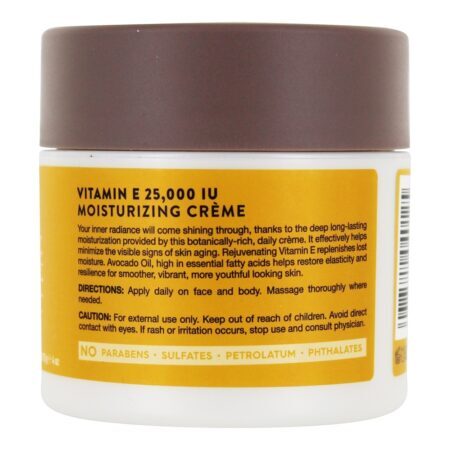 Renovação da Idade Hidratante Vitamina E Creme 25000 IU - 4 oz. JASON Natural Products - Imagem 3