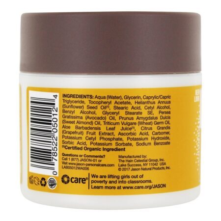 Creme Hidratante Revitalizante de Vitamina E 5000 - 4 oz. JASON Natural Products - Imagem 2
