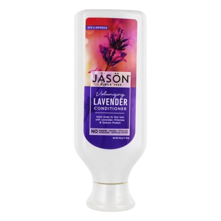 Condicionador Volumizing Natural Lavanda - 16 fl. oz. JASON Natural Products