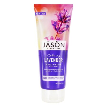 Mão Calmante e Loção Corporal Lavanda - 8 fl. oz. JASON Natural Products