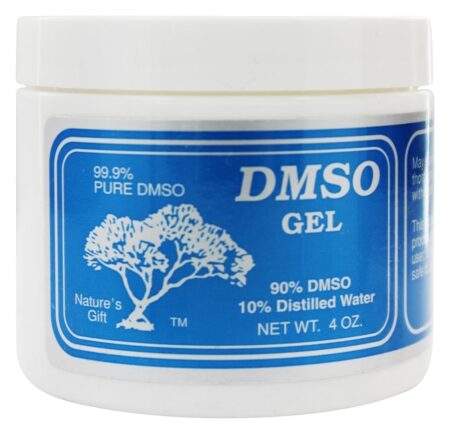 90 % / 10 % de gel de água destilada - 4 oz. Nature's Gift DMSO