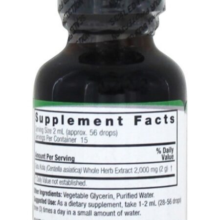 Gotu Cola Erva álcool Livre - 1 fl. oz. Nature's Answer - Imagem 2