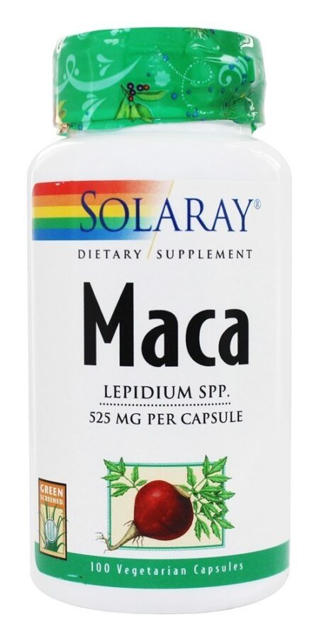 Raiz Maca 525 mg. - Cápsulas 100 Solaray