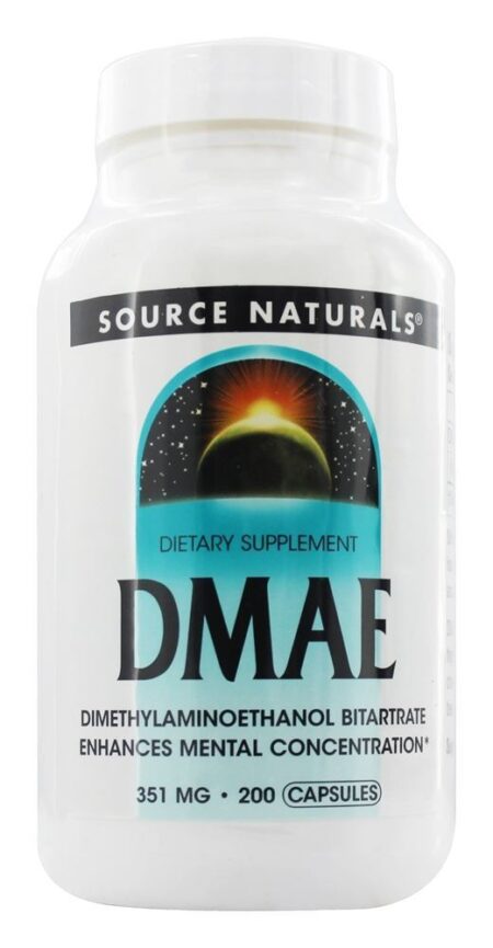 DMAE 351 mg. - Cápsulas 200 Source Naturals