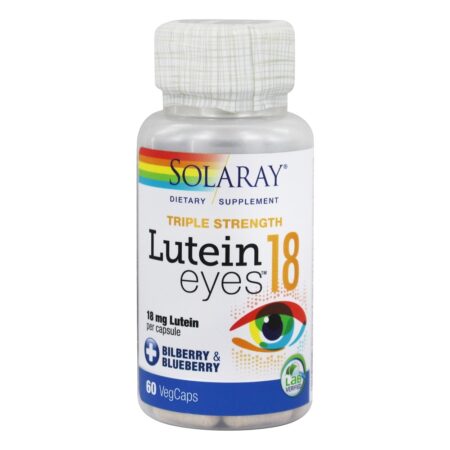 Lutein Eyes Potência Tripla 18 mg. - 60 Cápsula (s) vegetal (s) Solaray