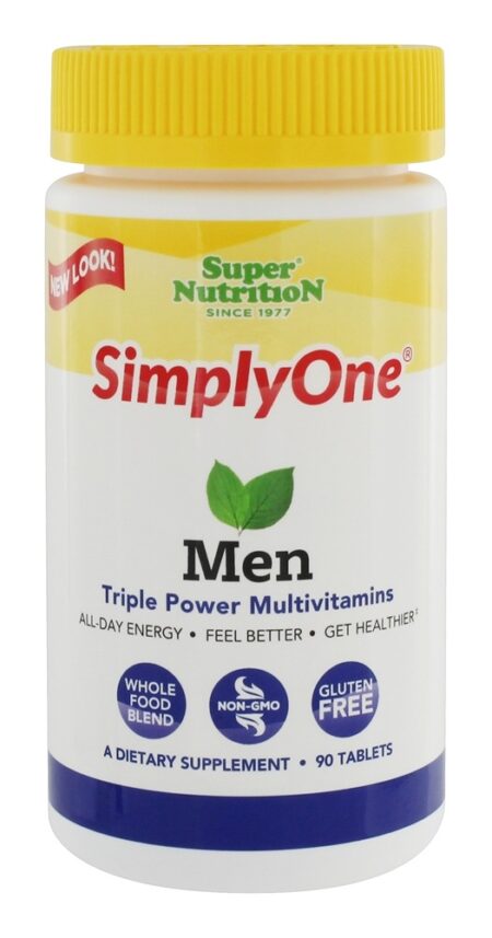 Simply One Multivitamínico de Potência Tripla Para Homens - 90 Tablets Super Nutrition