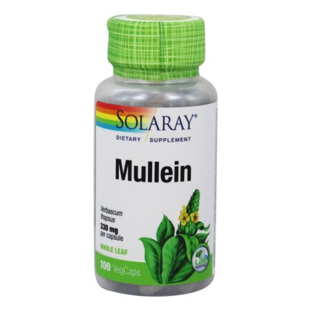 Mullein 330 mg. - Cápsulas 100 Solaray