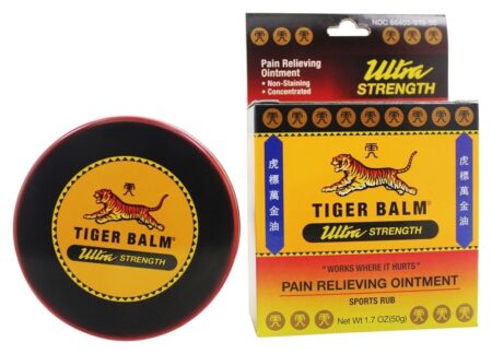 Ultra força dor aliviar pomada - 1.7 oz. Tiger Balm