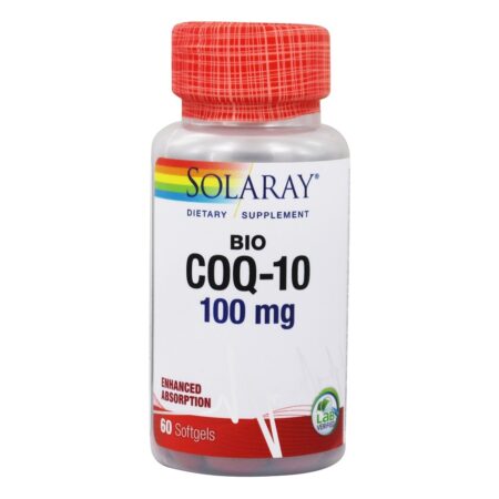 Bio CoQ-10 100 mg. - 60 Softgels Solaray