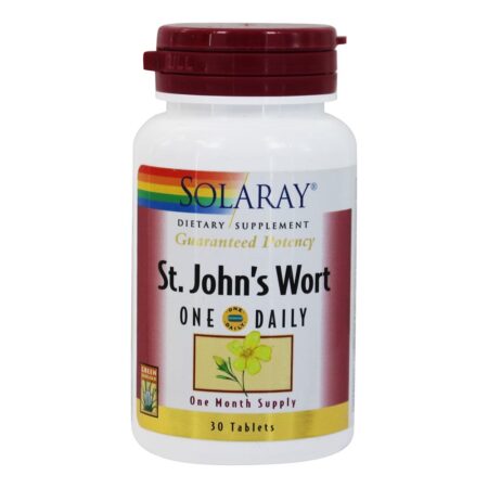 Potência Garantida São João Wort Um Diário - 30 Tablets Solaray