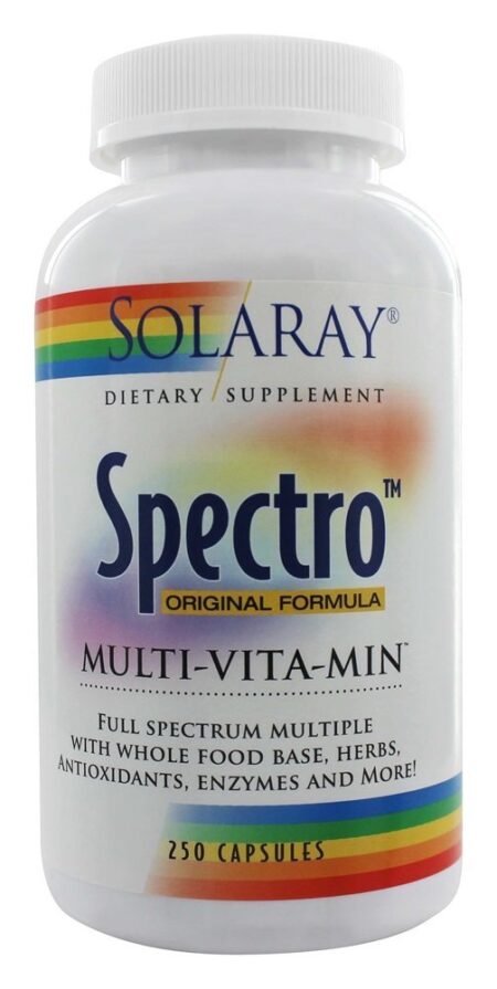 Fórmula Original Spectro Multi-Vit-Min - Cápsulas 250 Solaray