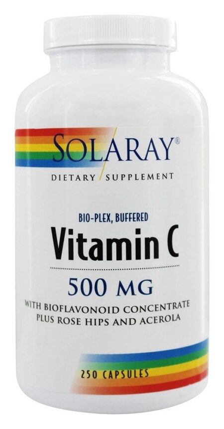 Vitamina C Bio-Plex Buffered 500 mg. - Cápsulas 250 Solaray