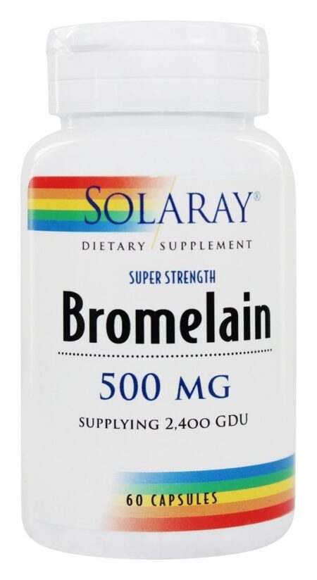 Bromelaína Extra Potente 500 mg. - Cápsulas 60 Solaray