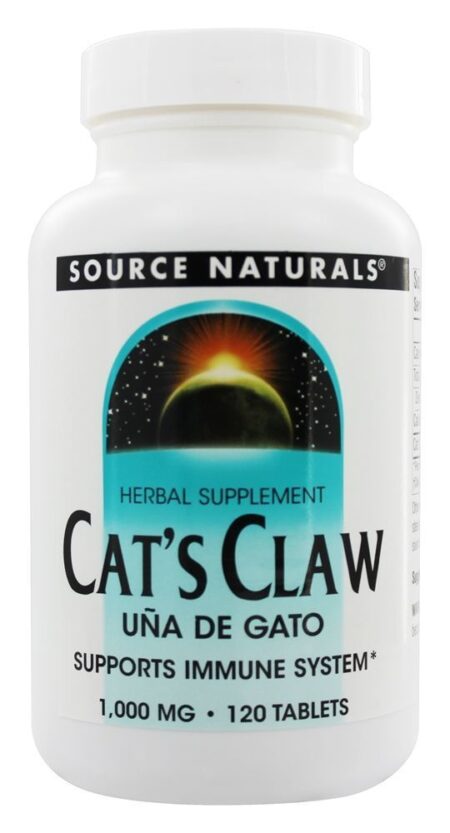 Casca da Garra do Gato 1000 mg. - 120 Tablets Source Naturals