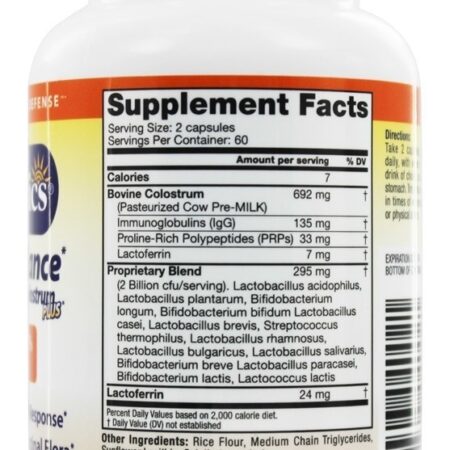 Candida Balance Desintoxicante de Trato GI com Colostro Plus e Probióticos - Cápsulas 120 Symbiotics - Imagem 2