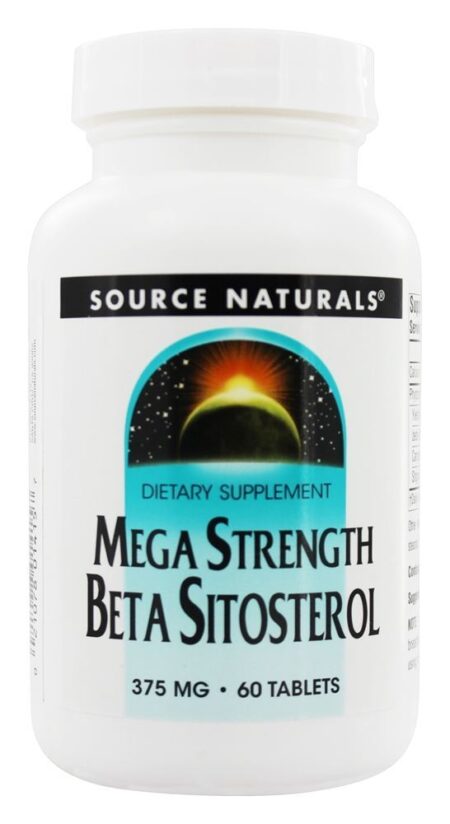 Mega Força Beta Sitosterol 375 mg. - 60 Tablets Source Naturals