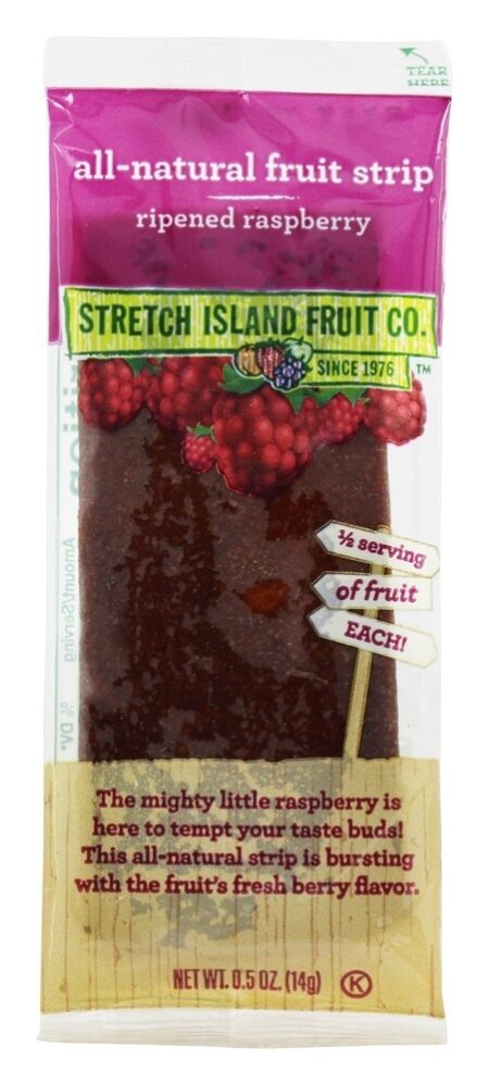 Stretch Island Fruit Strip, Ripened Raspberry