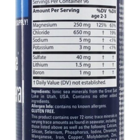 Concentrace Traçar Mineral Gotas - 8 fl. oz. Trace Minerals Research - Imagem 2