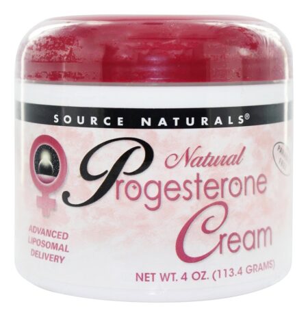 Creme Natural De Progesterona - 4 oz. Source Naturals