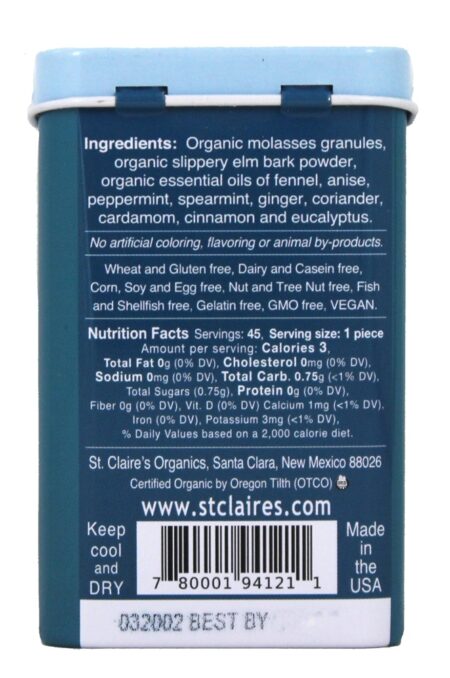 Pastilhas orgânicas para aromaterapia Pastilhas aromáticas para aromaterapia - 1.5 oz. St. Claire's Organics - Image 2