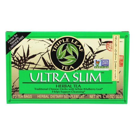 Chá Ultra Slim - 20 Saquinhos de Chá Triple Leaf Tea