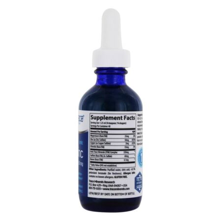 Zinco Líquido Iônico - 2 fl. oz. Trace Minerals Research - Image 2