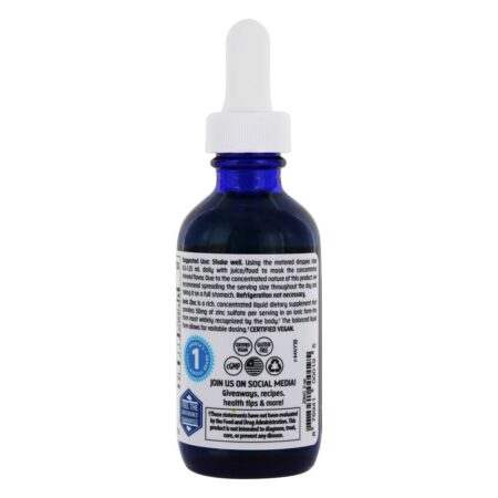 Zinco Líquido Iônico - 2 fl. oz. Trace Minerals Research - Image 3