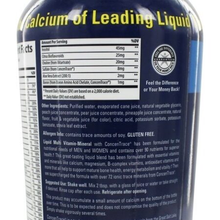 Manga Vita-Minerals Líquida - 32 fl. oz. Trace Minerals Research - Imagem 3