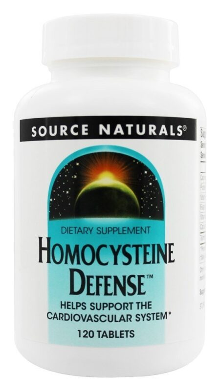 Defesa de homocisteína - 120 Tablets Source Naturals