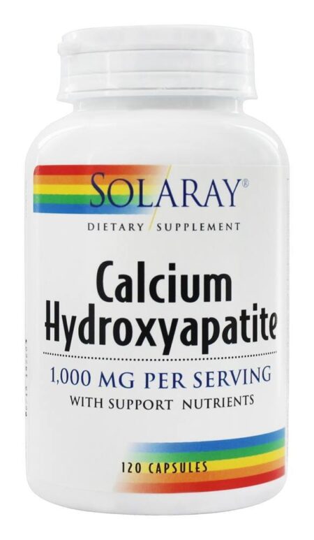 Hidroxiapatita de Cálcio 1000 mg. - Cápsulas 120 Solaray