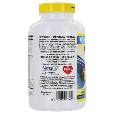 Men's Blend Multivitamínico Para Homens Livre de Ferro - 180 Tablets Super Nutrition - Imagem 4