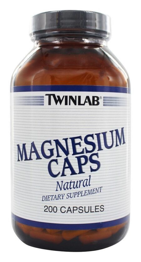 Magnésio Caps Alta Potência 400 mg. - Cápsulas 200 Twinlab