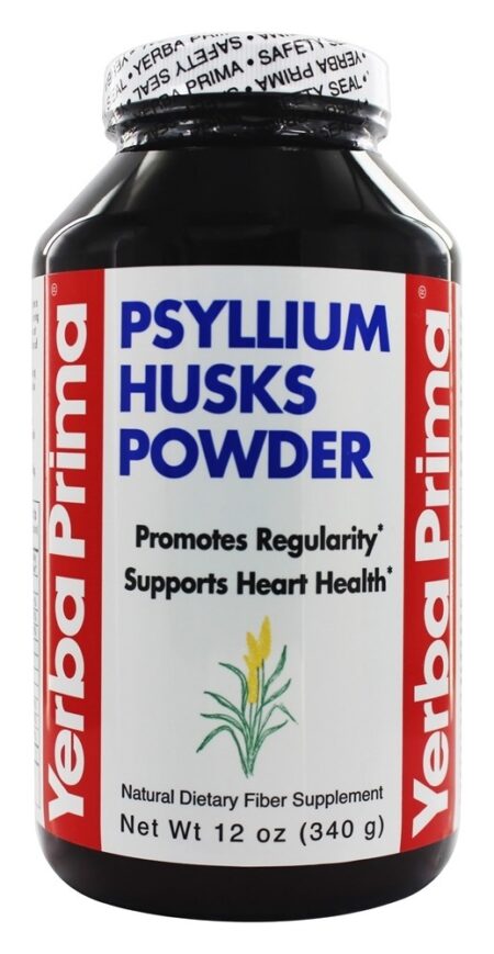 Psyllium Husks Powder - 12 oz. Yerba Prima