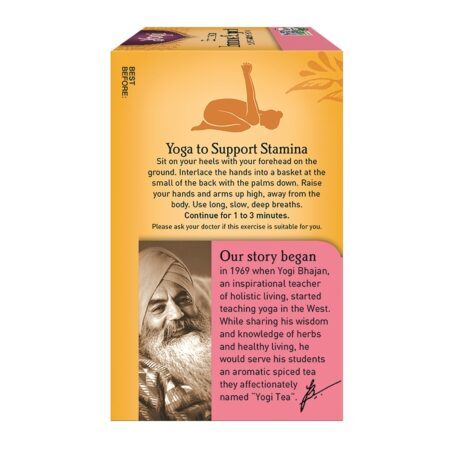 Echinacea Imune Support Sem cafeína - 16 Saquinhos de Chá Yogi Tea - Imagem 3