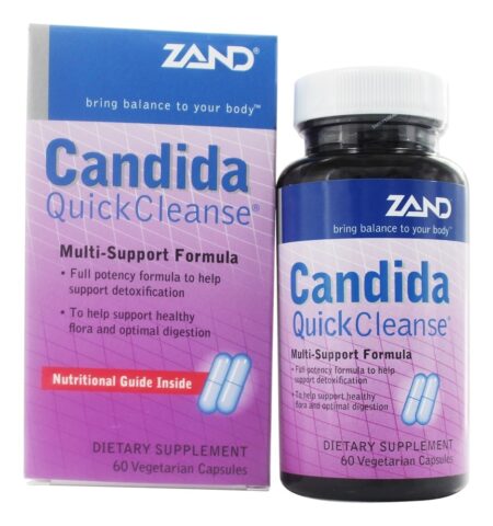 Candida Quick Cleanse - Cápsulas vegetarianas 60 Zand