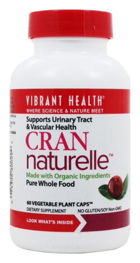 Cran Naturelle - Cápsulas vegetarianas 60 Vibrant Health