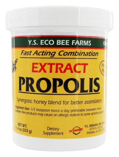 Própolis em mel 110000 mg. - 11.4 oz. YS Organic Bee Farms