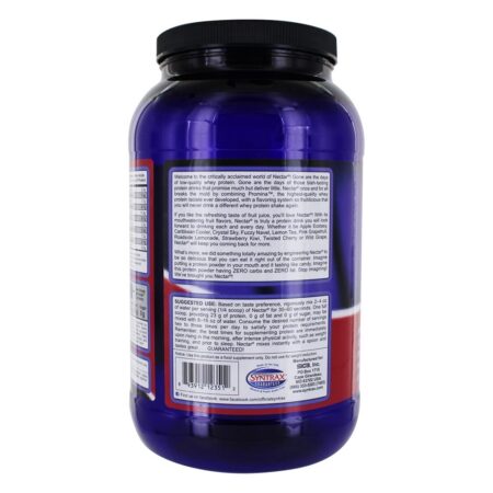 Néctar Soro de leite coalhado Proteína Isolar Retorcido Cereja - 2 lbs. Syntrax - Image 3