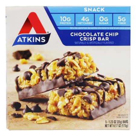 Salgadinhos Crisp de Chocolate com Caixa de Atkins