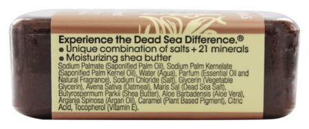 Morto Mar Mineral Bar Sabão Suave Esfoliantes Baunilha Aveia - 7 oz. One With Nature - Image 2