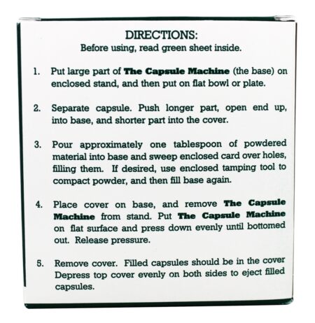 A máquina de cápsulas para preenchimento ' 00 ' Capsule Connections - Image 3