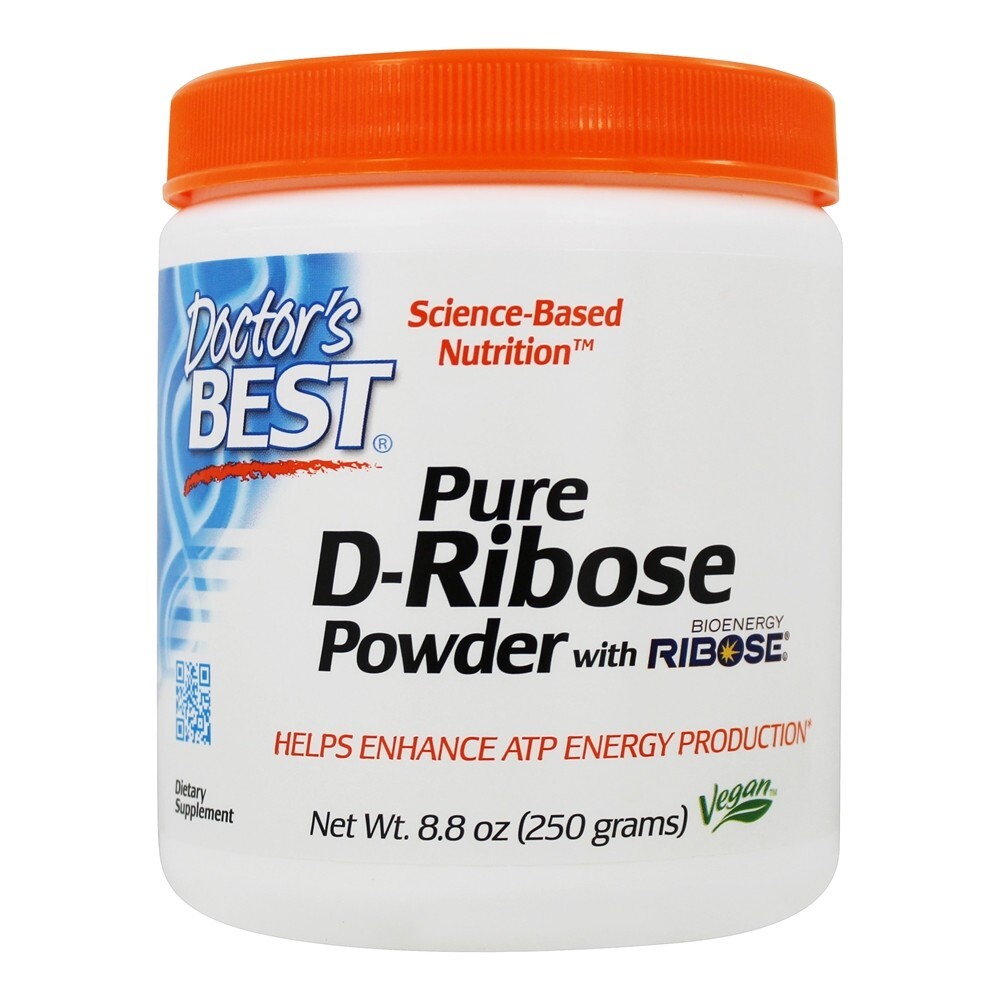D-Ribose em Pó com BioEnergy Ribose - 8.8 oz. Doctor's Best