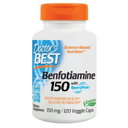 Benfotiamina 150 mg. - Cápsulas vegetarianas 120 Doctor's Best