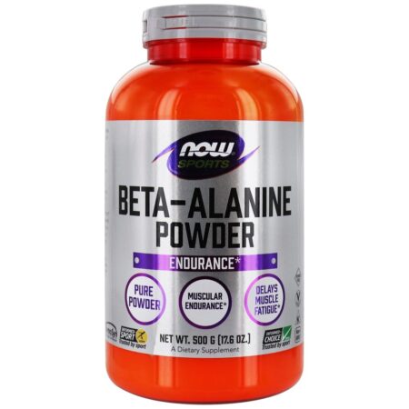 Now Sports Beta-Alanine Powder - 500 Gramas NOW Foods