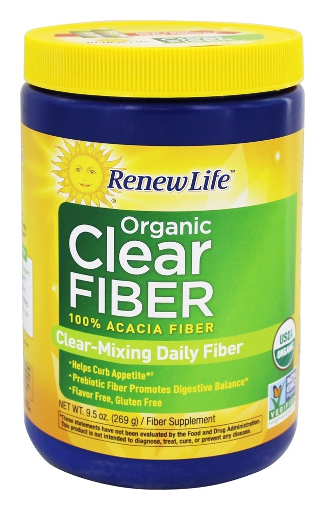 Fibra Transparente Orgânica - 9.5 oz. Renew Life