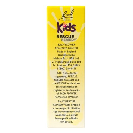 Resgate Remédio Kids Natural Stress Relief Dropper - 10 ml. Bach - Image 5